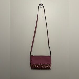 Kate Spade Greta Glitter crossbody & matching card holder